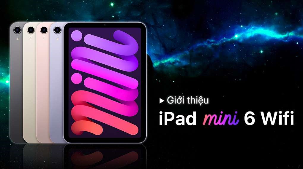 iPad mini 6 - góp 0% hoặc giảm 2 triệu: Với chiếc iPad mini 6 tiên tiến này, bạn sẽ khám phá một thế giới hoàn toàn mới. Hãy bấm vào hình ảnh để biết thêm chi tiết về chương trình góp 0% hoặc giảm 2 triệu đồng và sở hữu chiếc máy tính bảng đẳng cấp của Apple.