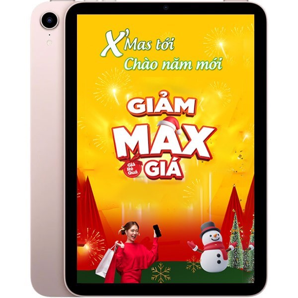 iPad mini 6 WiFi 64GB chính hãng giảm 800.000đ