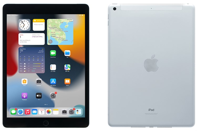 Máy tính bảng iPad 9 4G 256GB Màu Bạc