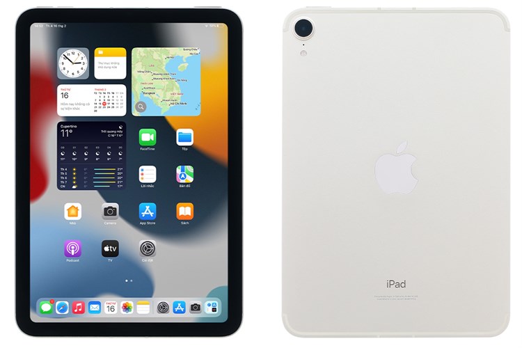 Máy tính bảng iPad mini 6 WiFi Cellular 256GB Màu Trắng