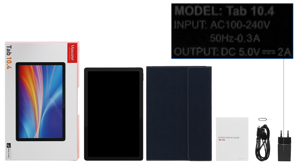 Bộ sản phẩm gồm: Sách hướng dẫn, Bao da, Cây lấy sim, Hộp máy, Cáp Type C - Type A, Củ sạc nhanh rời đầu Type A