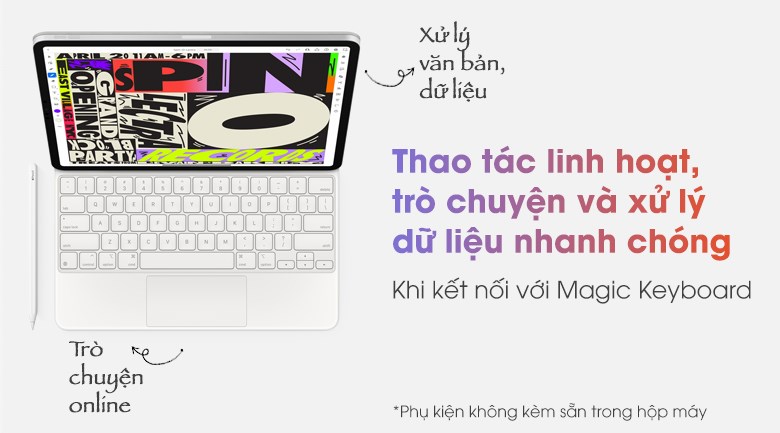 Máy tính bảng iPad Pro M1 12.9 inch WiFi Cellular 512GB (2021)