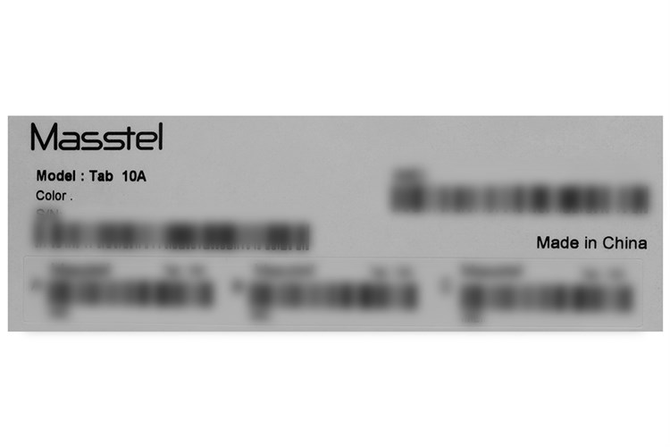 Máy tính bảng Masstel Tab 10A Màu Đen