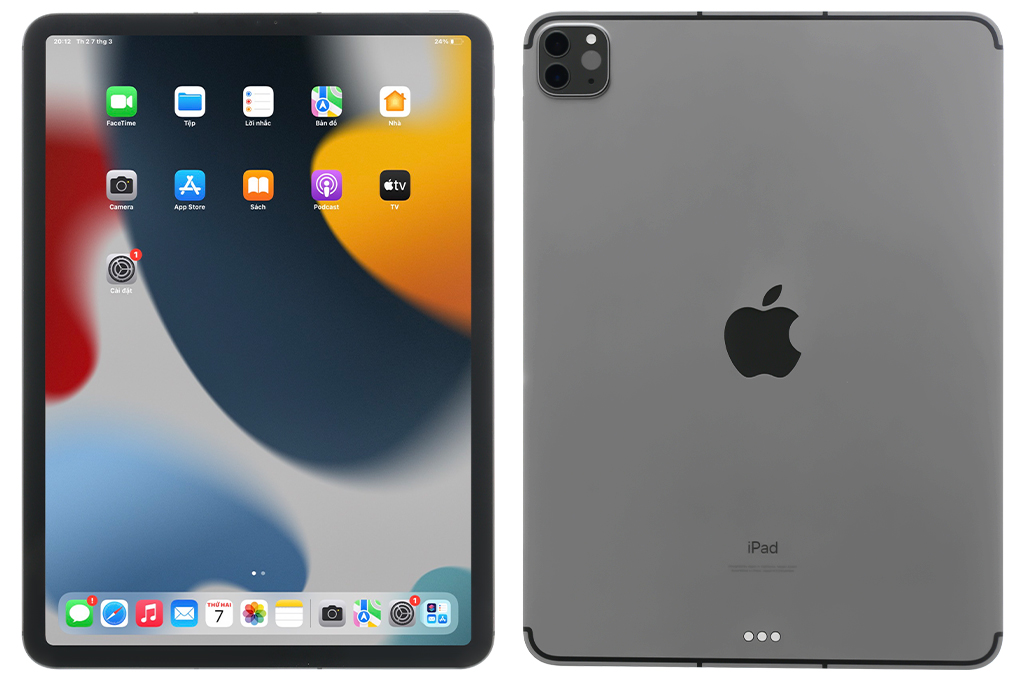 Máy tính bảng iPad Pro M1 11 inch WiFi Cellular 512GB (2021) Màu Xám
