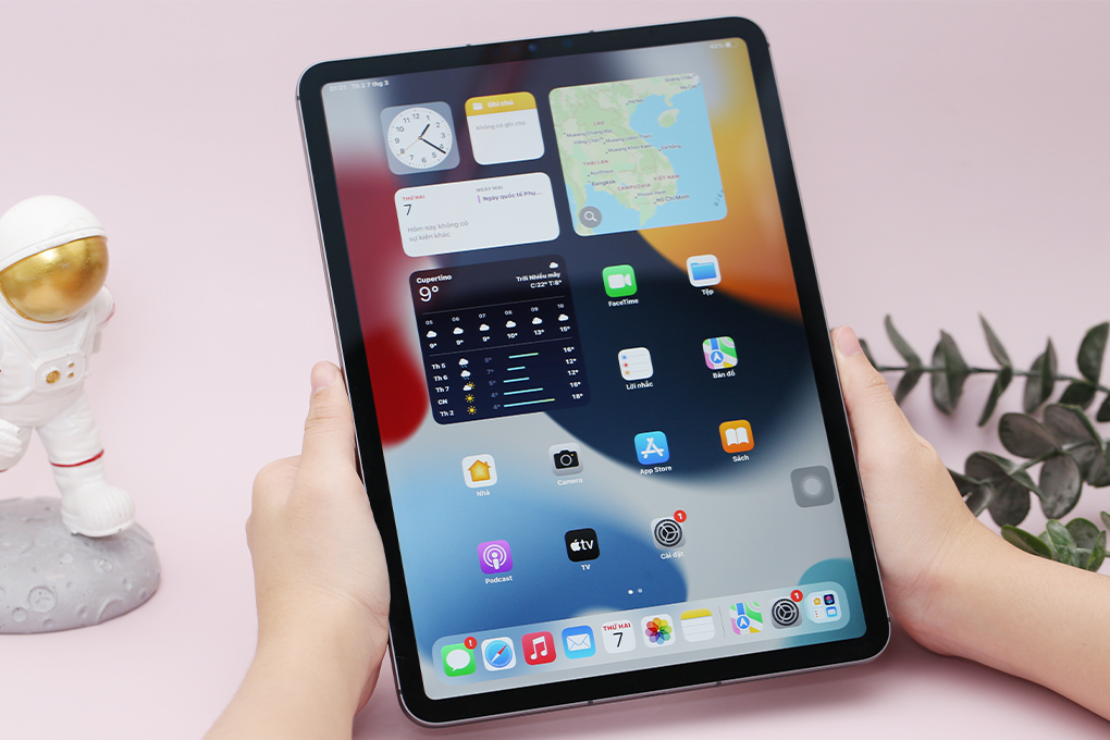 Máy tính bảng iPad Pro M1 11 inch WiFi Cellular 512GB (2021) Màu Xám