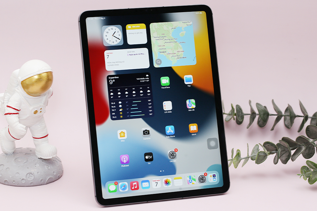 Máy tính bảng iPad Pro M1 11 inch WiFi Cellular 512GB (2021) Màu Xám