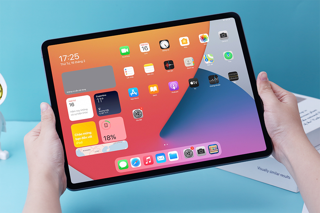 Máy tính bảng iPad Pro M1 12.9 inch WiFi 1TB (2021) Màu Xám