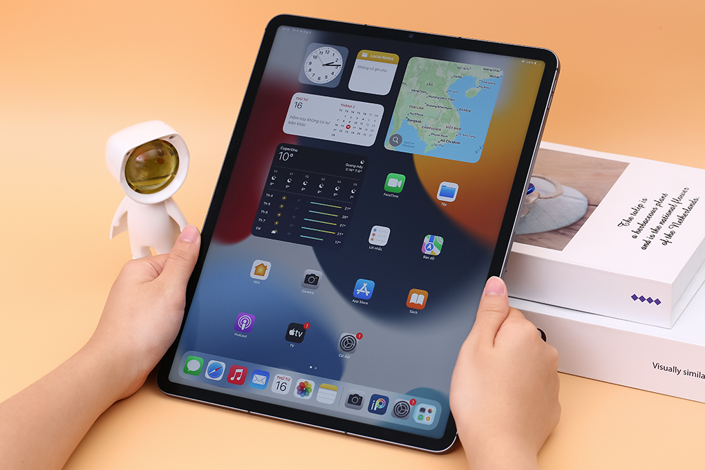Máy tính bảng iPad Pro M1 12.9 inch WiFi Cellular 2TB (2021) Màu Xám