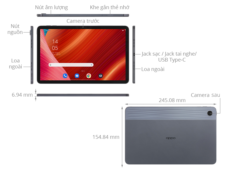 OPPO Pad Air WiFi 4GB/64GB