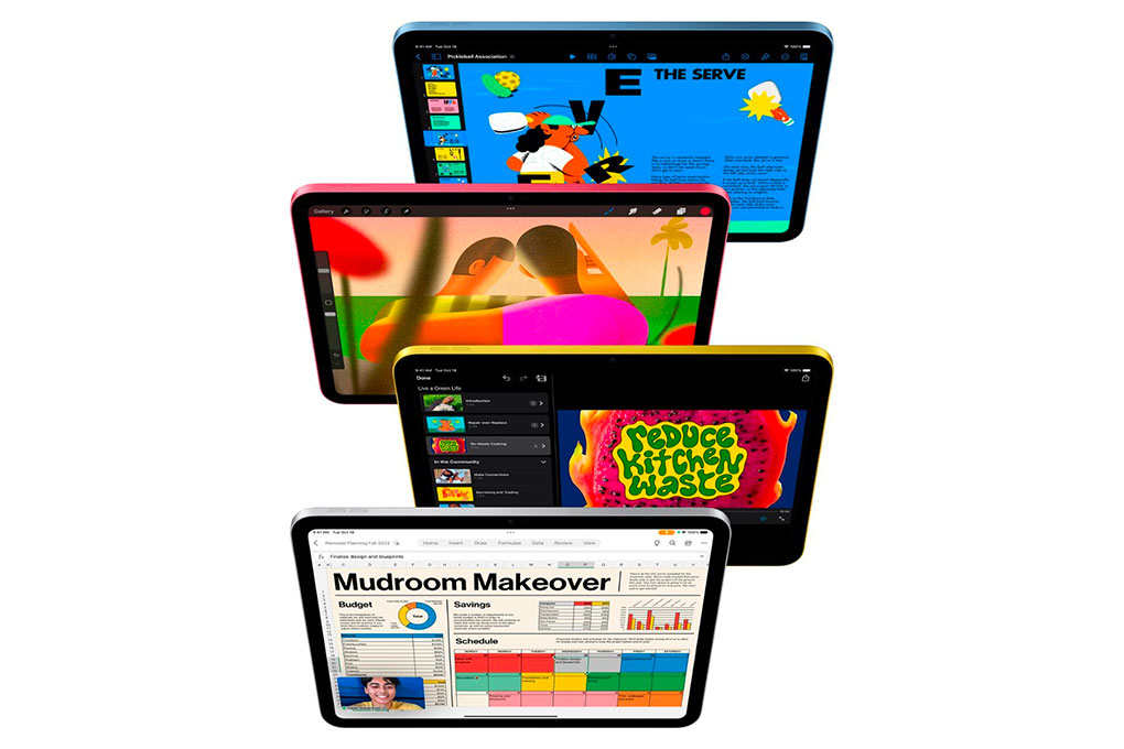 Máy tính bảng iPad 10 5G 256GB Hồng - 3
