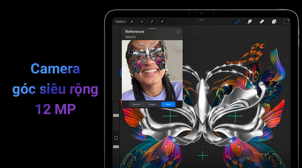 iPad Pro M2 11 inch WiFi 1TB - Camera trước