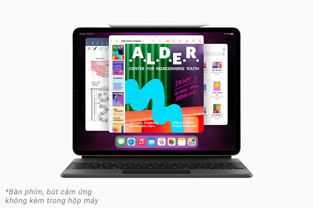 Máy tính bảng iPad Pro M2 12.9 inch WiFi 256GB Màu Bạc