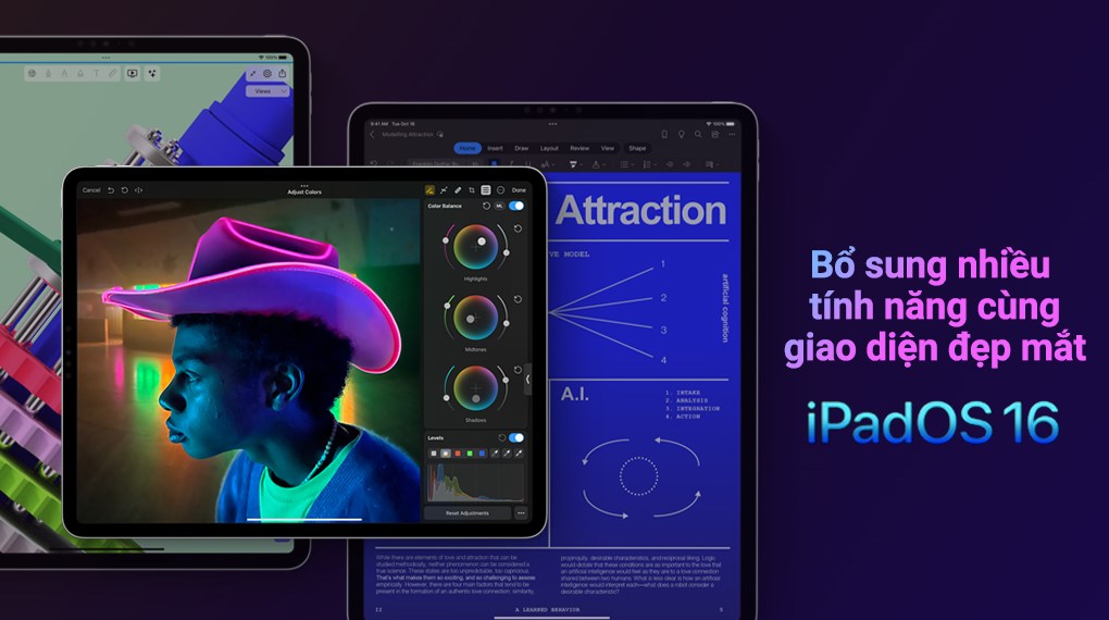 Máy tính bảng iPad Pro M2 12.9 inch WiFi Cellular 1TB