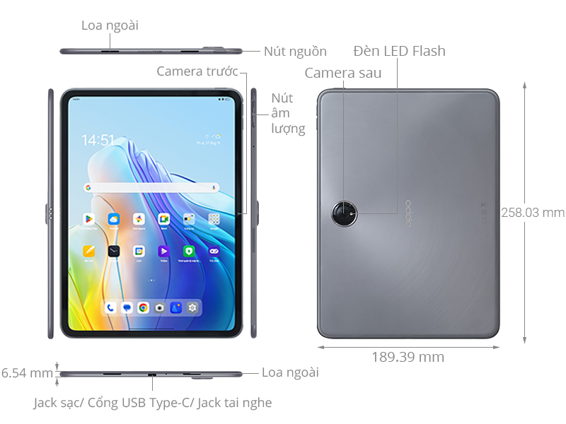 OPPO Pad 2 WiFi 8GB/256GB