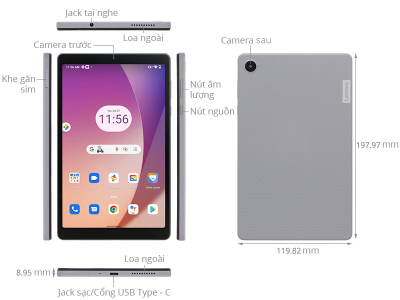 Lenovo Tab M8 4G 3GB/32GB