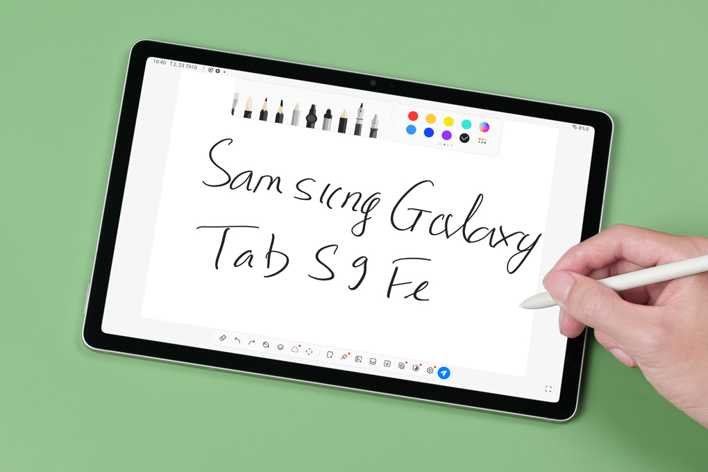 Máy tính bảng Samsung Galaxy Tab S9 FE WiFi 6GB/128GB Màu Bạc