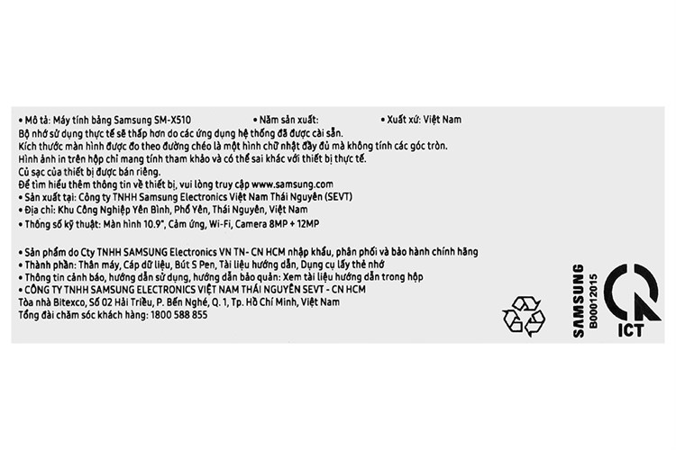 Máy tính bảng Samsung Galaxy Tab S9 FE WiFi 6GB/128GB Màu Bạc