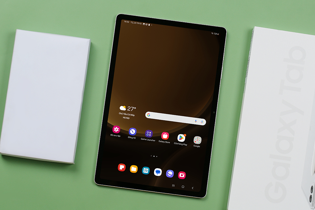 Máy tính bảng Samsung Galaxy Tab S9 FE+ WiFi 8GB/128GB Màu Bạc