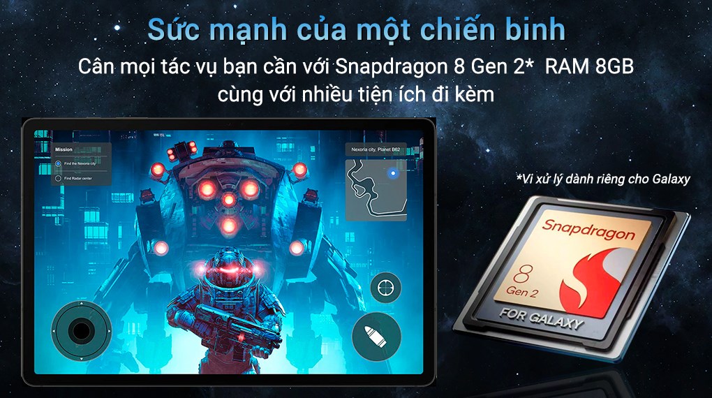 Máy tính bảng Samsung Galaxy Tab S9 5G 8GB/128GB