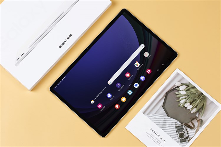 Máy tính bảng Samsung Galaxy Tab S9+ 5G 12GB/256GB Màu Kem