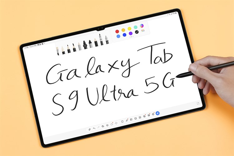 Máy tính bảng Samsung Galaxy Tab S9 Ultra 5G 16GB/1 TB Màu Xám