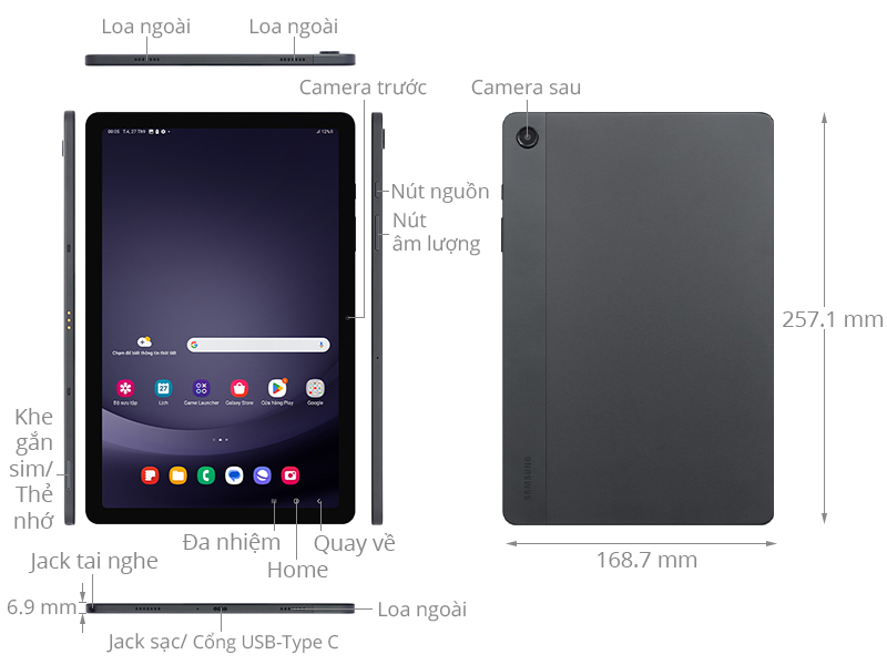 Samsung Galaxy Tab A9+ 5G 4GB/64GB