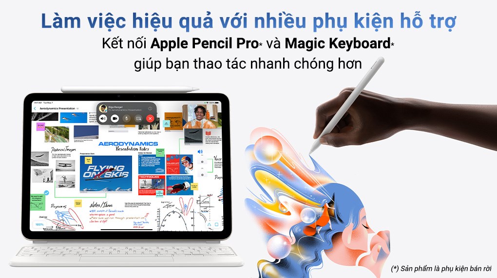 Máy tính bảng iPad Air 6 M2 13 inch WiFi 128GB