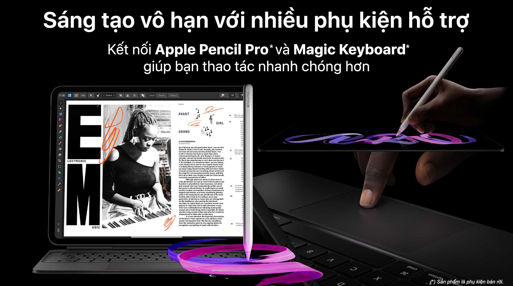 Máy tính bảng iPad Pro M4 13 inch WiFi 2TB