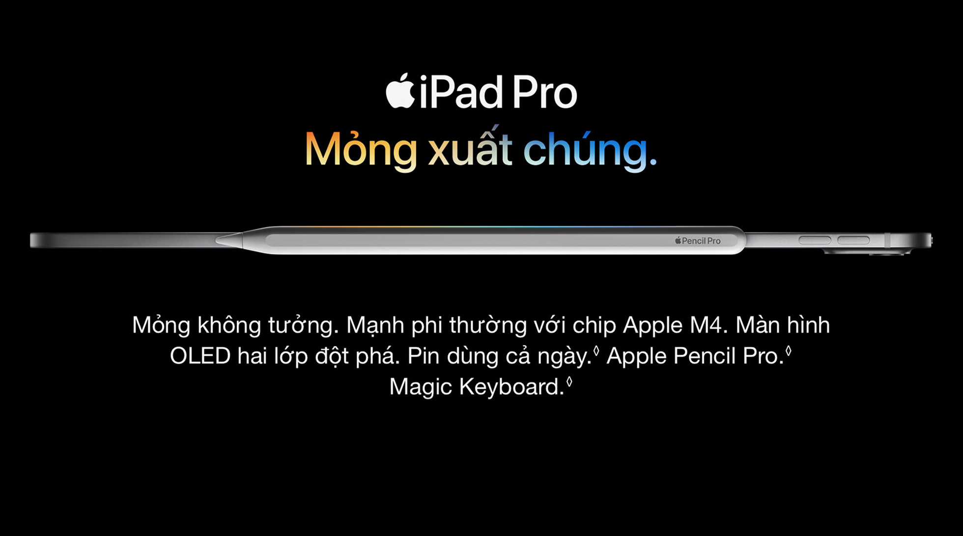 iPad Pro M4 13 inch WiFi 2TB - Tổng Quan
