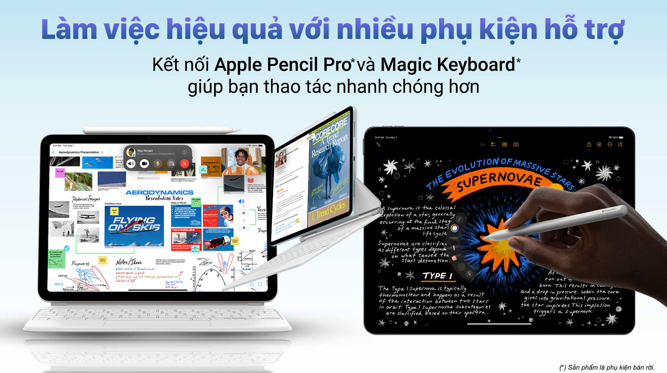 Máy tính bảng iPad Air 6 M2 11 inch 5G 1TB