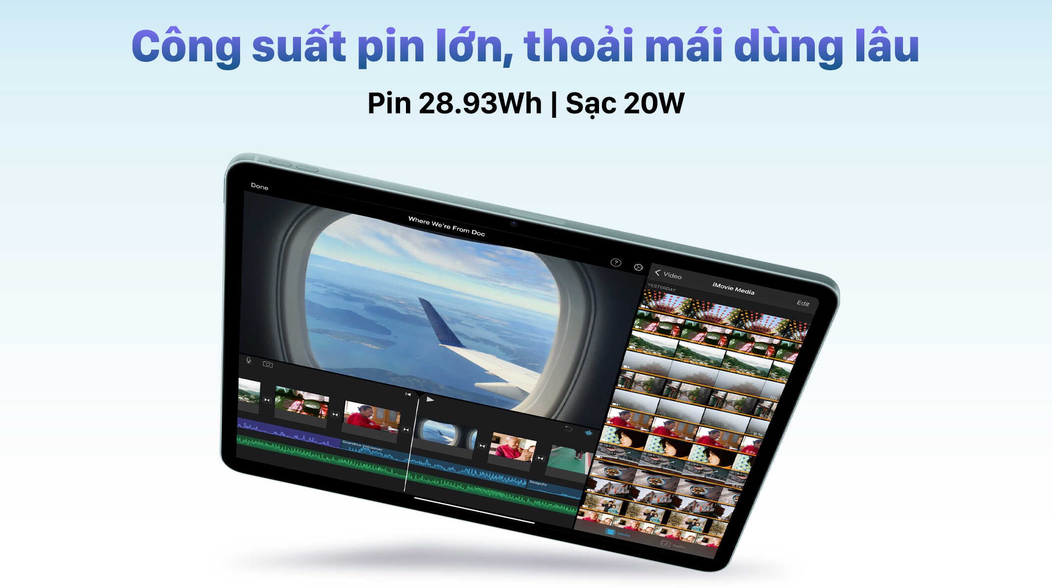 Máy tính bảng iPad Air 6 M2 11 inch 5G 1TB