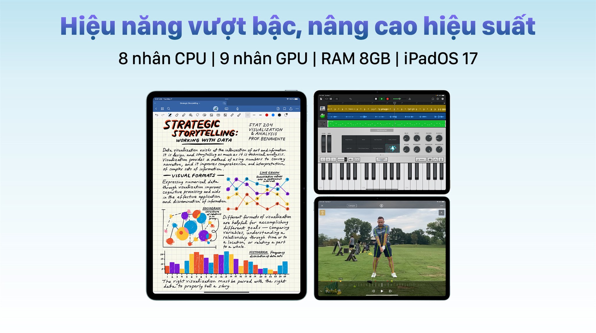 Máy tính bảng iPad Air 6 M2 11 inch 5G 1TB