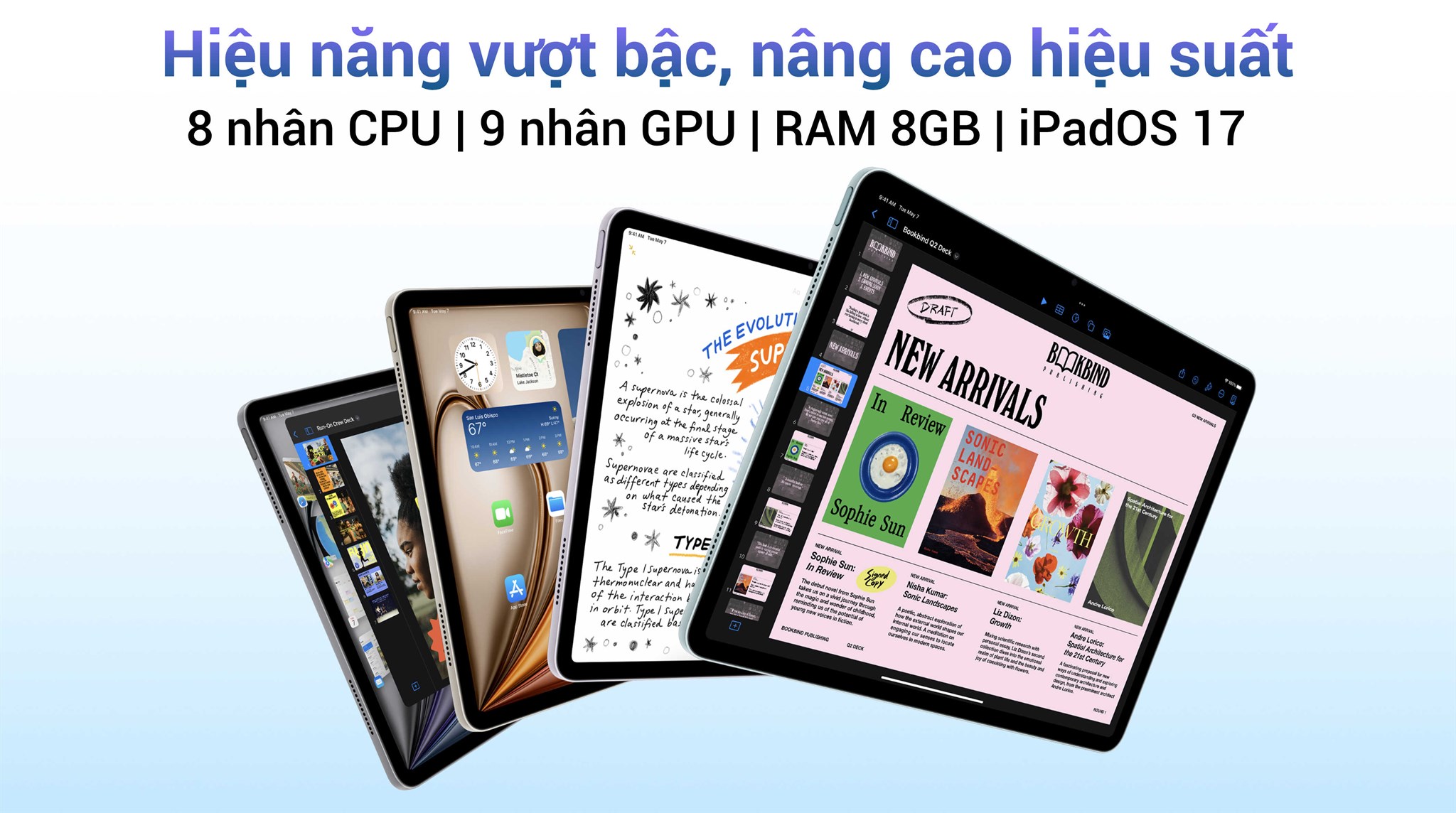 Máy tính bảng iPad Air 6 M2 13 inch 5G 512GB
