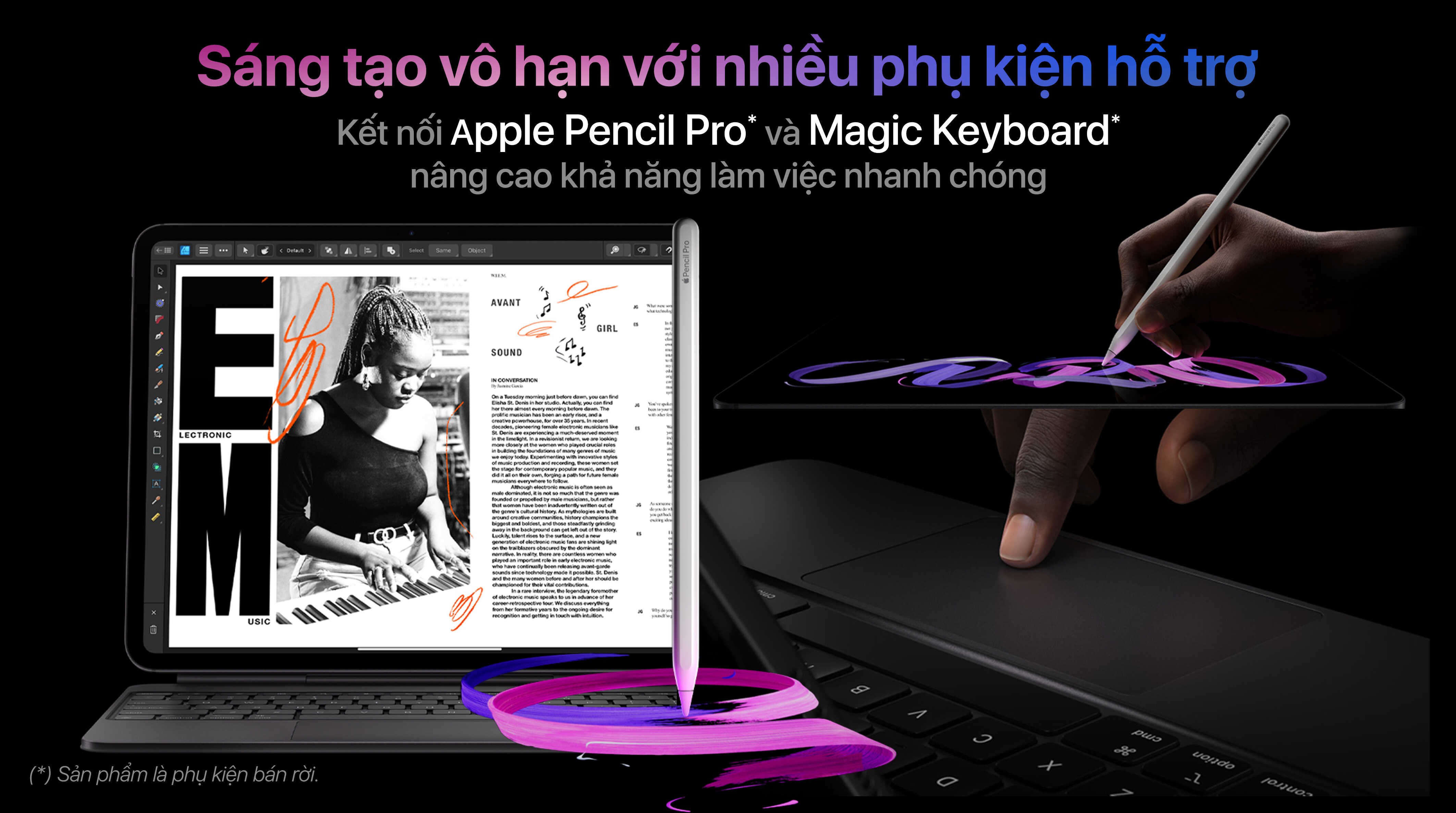 Máy tính bảng iPad Pro M4 13 inch 5G 2TB