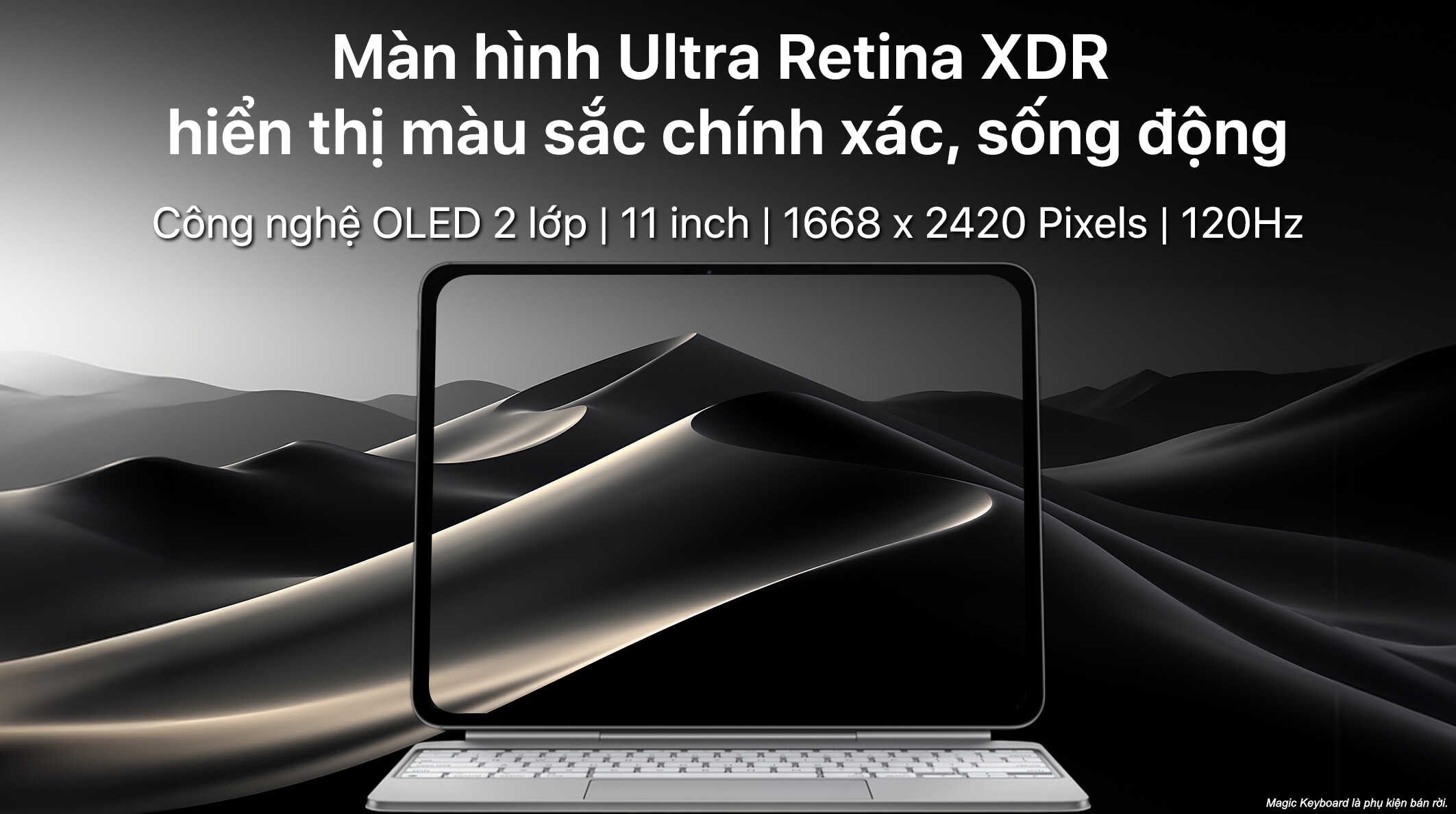 Máy tính bảng iPad Pro M4 11 inch Nano WiFi 2TB