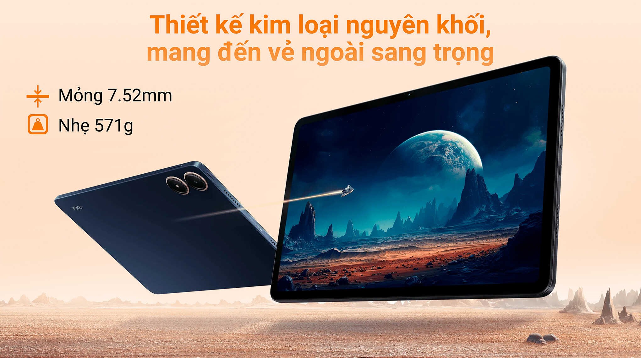 Máy tính bảng Xiaomi POCO Pad WiFi 8GB/256GB