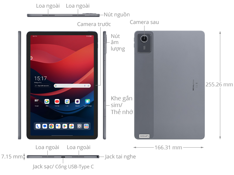 Lenovo Tab M11 4G 4GB/128GB