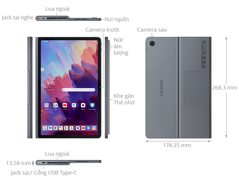 Lenovo Tab Plus WiFi 8GB/256GB