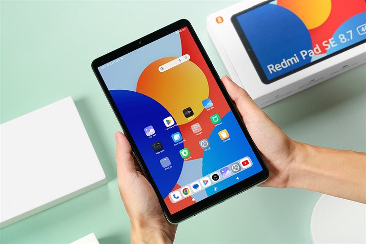 Máy tính bảng Xiaomi Redmi Pad SE 8.7 4G 6GB/128GB Màu Xanh lá