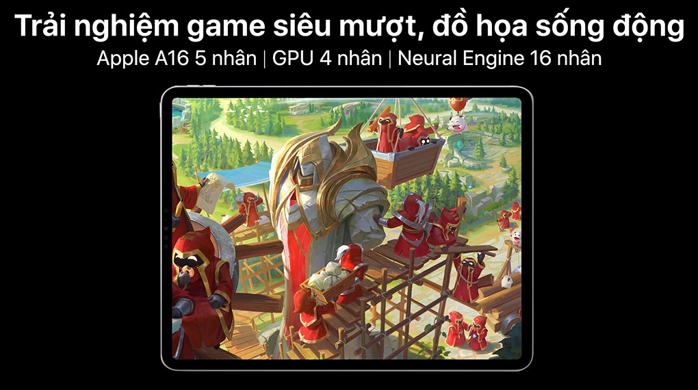 Máy tính bảng iPad A16 5G 256GB