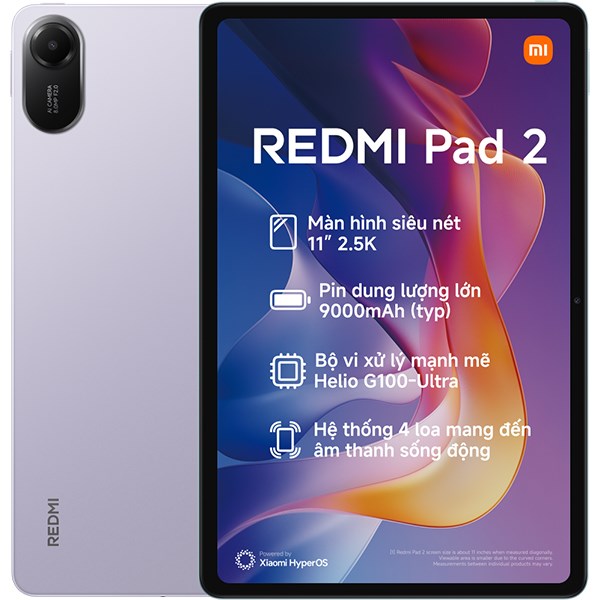 Máy tính bảng Xiaomi Redmi Pad 2 WiFi 4GB/128GB