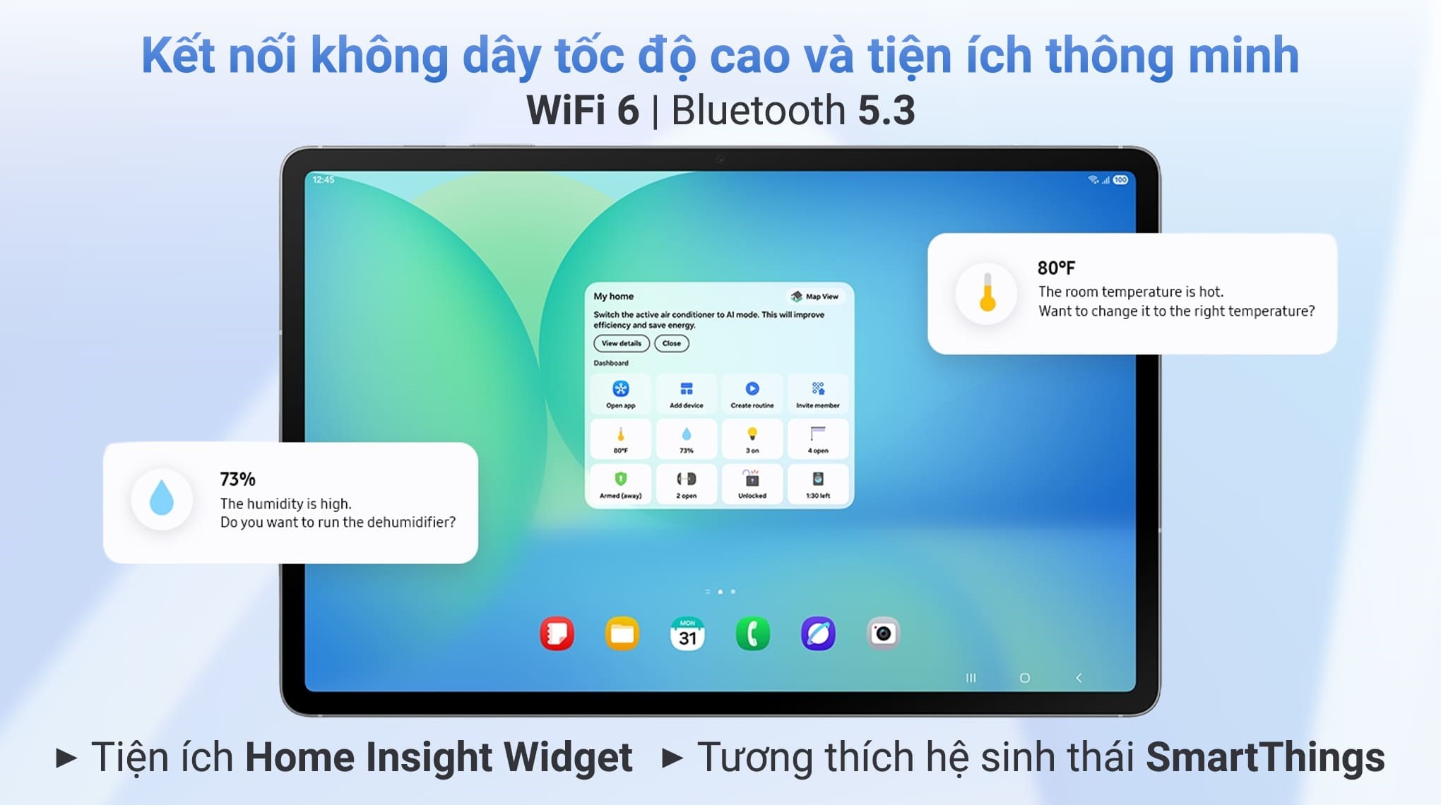 Máy tính bảng Samsung Galaxy Tab S10 FE 5G 12GB/256GB