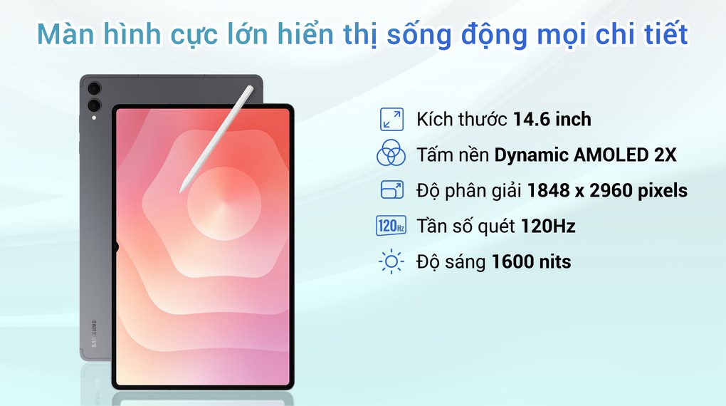 Máy tính bảng Samsung Galaxy Tab S11 Ultra 5G 12GB/256GB