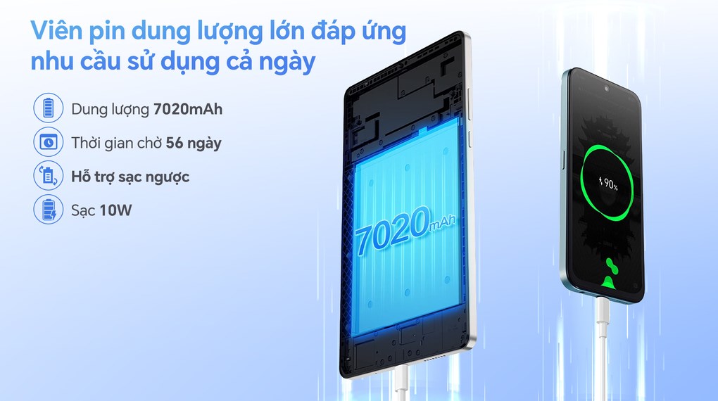 Máy tính bảng HONOR Pad X7 WiFi 4GB/64GB