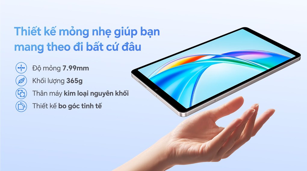 Máy tính bảng HONOR Pad X7 WiFi 4GB/64GB