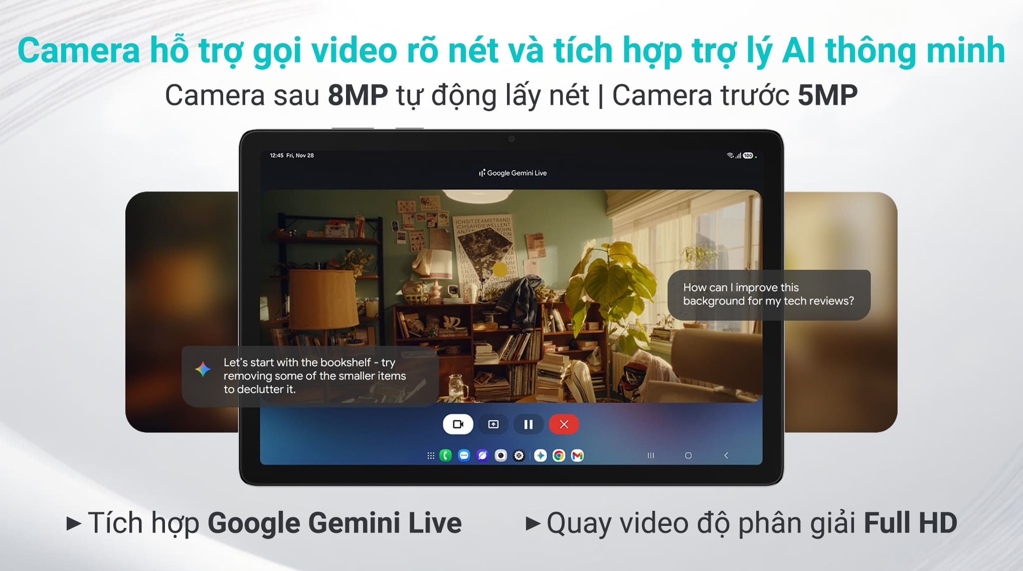 Máy tính bảng Samsung Galaxy Tab A11+ 5G 6GB/128GB