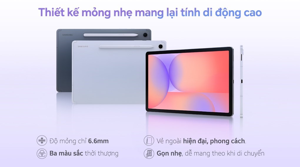 Máy tính bảng Samsung Galaxy Tab S10 Lite Wifi 8GB/256GB