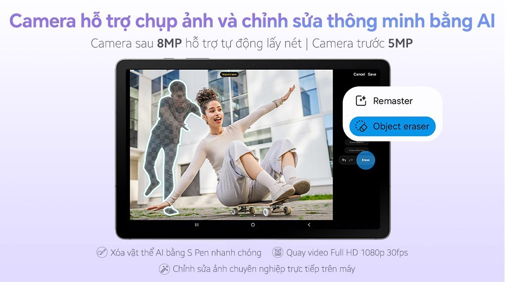 Máy tính bảng Samsung Galaxy Tab S10 Lite Wifi 8GB/256GB
