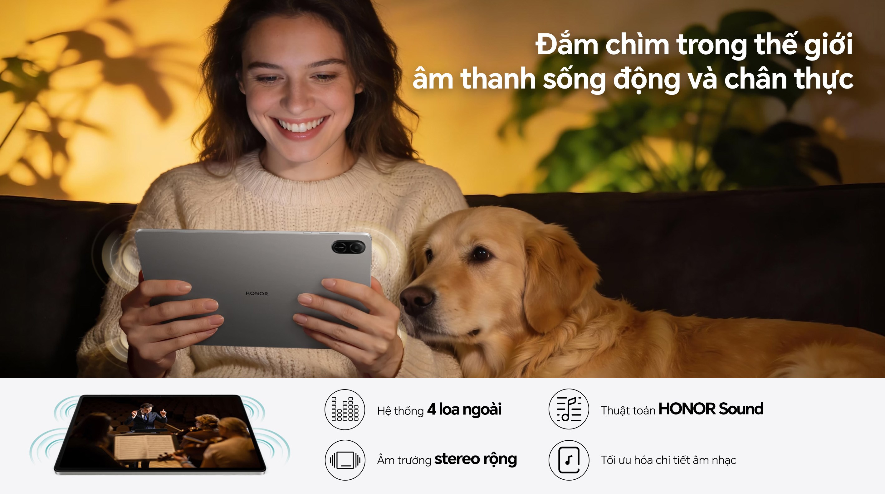 Máy tính bảng Honor Pad X8b 6GB/128GB