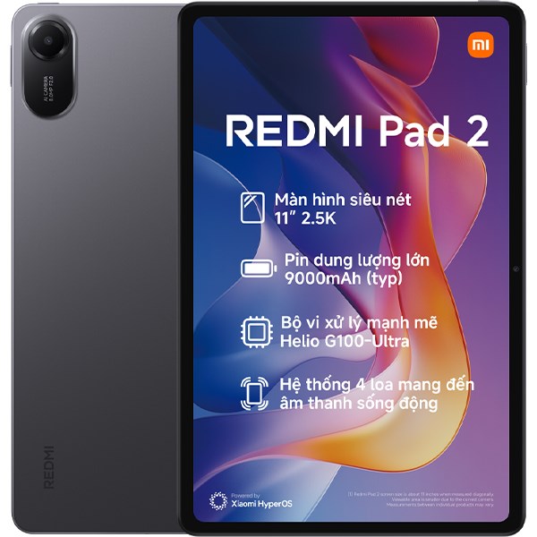 Máy tính bảng Xiaomi Redmi Pad 2 Wifi 4GB/256GB